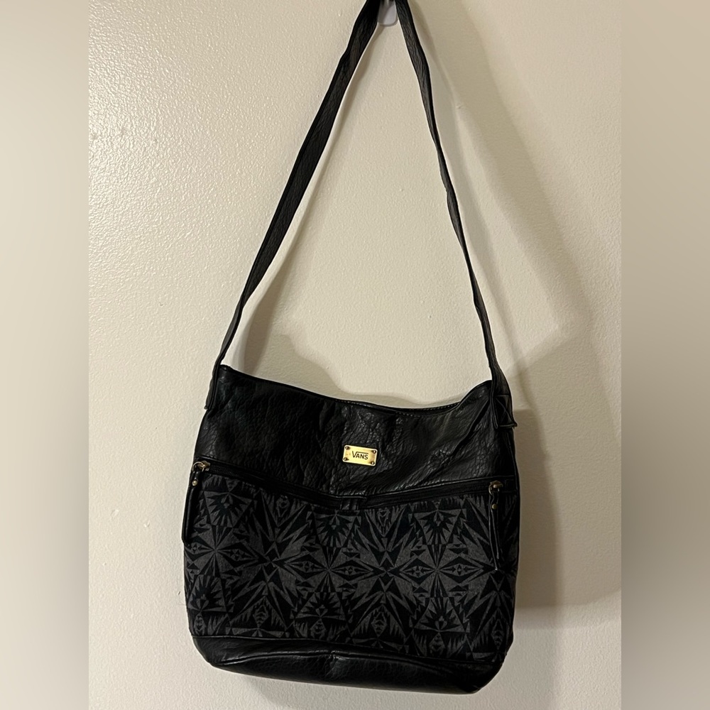 Vans Purse Pebbled X Felt Tribal Exterior